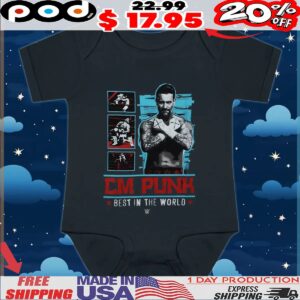 WWE CM Punk Best In The World T Shirt