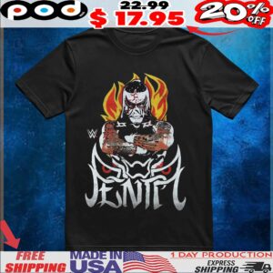 WWE Pénta Flames T Shirt