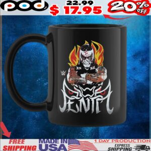 WWE Pénta Flames T Shirt