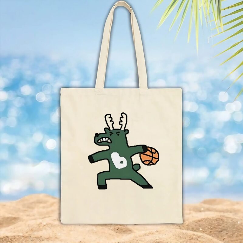 Milwaukee Bucks NBA basketball dribbling t shirt