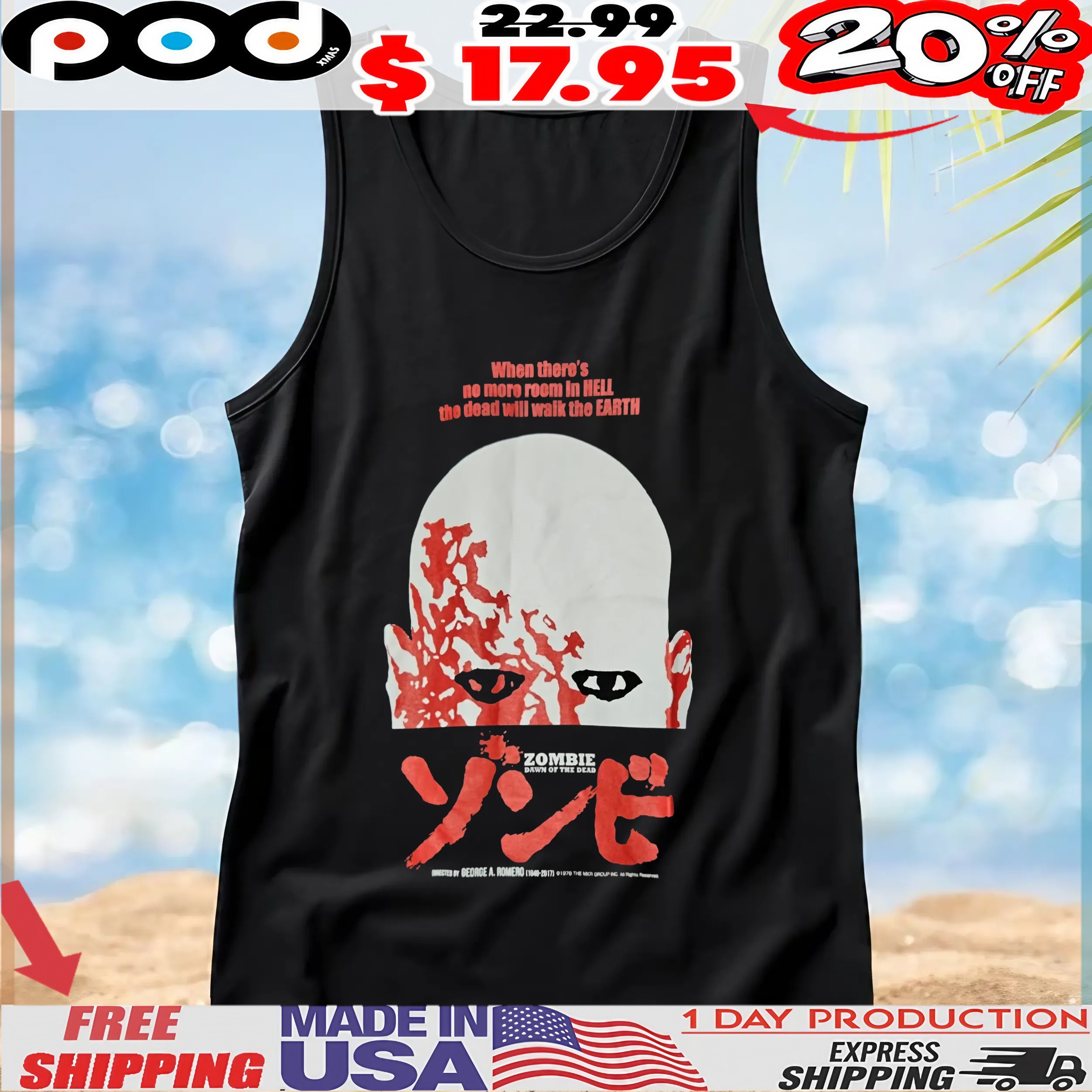 When There's No More Room In Hell The Dead Will Walk The Earth Zombie T Shirt When There's No More Room In Hell The Dead Will Walk The Earth Zombie T Shirt