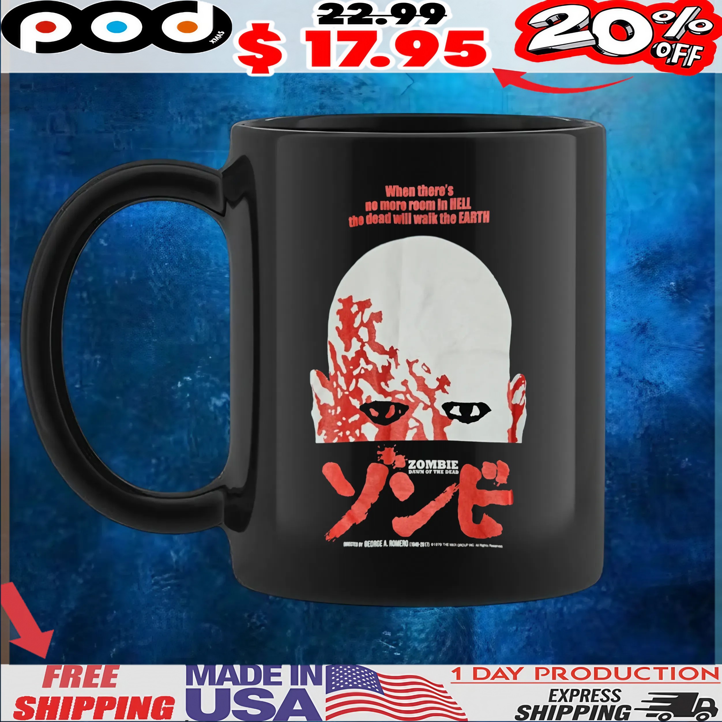 When There's No More Room In Hell The Dead Will Walk The Earth Zombie T Shirt When There's No More Room In Hell The Dead Will Walk The Earth Zombie T Shirt