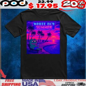 White Boy Summe Pepe the Frog Hawaiian T Shirt