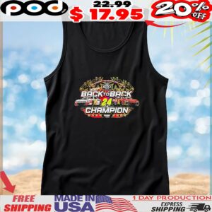 William Byron 24 2025 Daytona 500 Winner The Great American Race Back To Back Champion Hendrick Motorsports Nascar T shirt