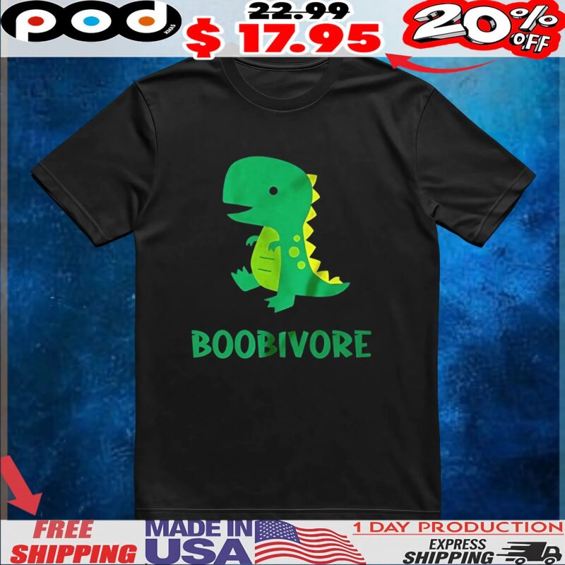 Dinosaur boobivore baby shirt