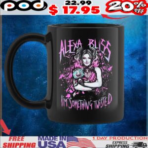 Wwe Alexa Bliss Lilly I'm Something Twisted T Shirt