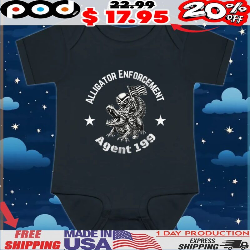 Alligator Enforcement Agent 199 T Shirt