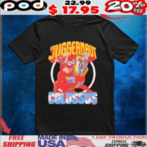 X-Men Juggernaut Vs Colossus T Shirt