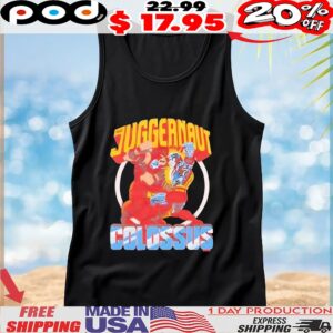 X-Men Juggernaut Vs Colossus T Shirt