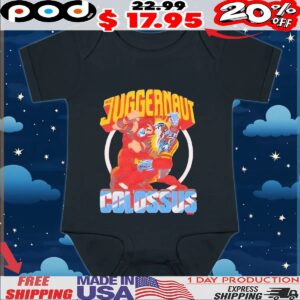 X-Men Juggernaut Vs Colossus T Shirt