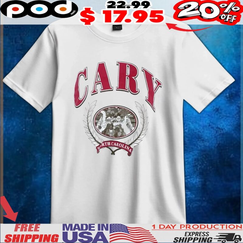 Cary North Carolina Vintage T Shirt