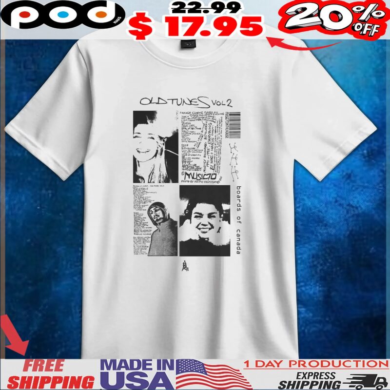 Old Tunes Vol 2 Boards Of Canada T Shirt