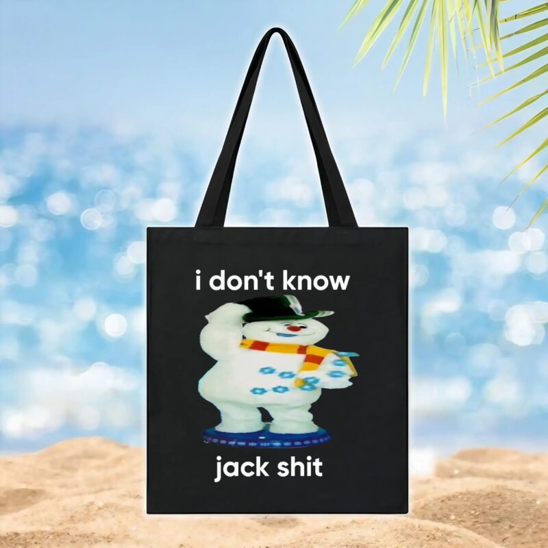 Snowman I Don't Know Jack Shit T Shirt