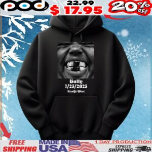 Ye Album Bully Tour 7 25 2025 Kanye West T Shirt
