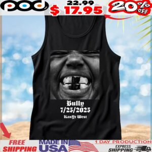 Ye Album Bully Tour 7 25 2025 Kanye West T Shirt