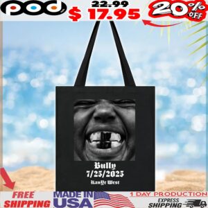 Ye Album Bully Tour 7 25 2025 Kanye West T Shirt