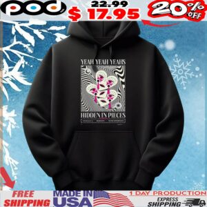 Yeah Yeah Yeahs Hidden In Pieces Event Mexico City Live At Teatro Metropolitan July 2 2025 T Shirt