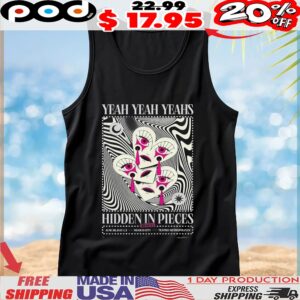 Yeah Yeah Yeahs Hidden In Pieces Event Mexico City Live At Teatro Metropolitan July 2 2025 T Shirt