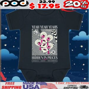 Yeah Yeah Yeahs Hidden In Pieces Event Mexico City Live At Teatro Metropolitan July 2 2025 T Shirt