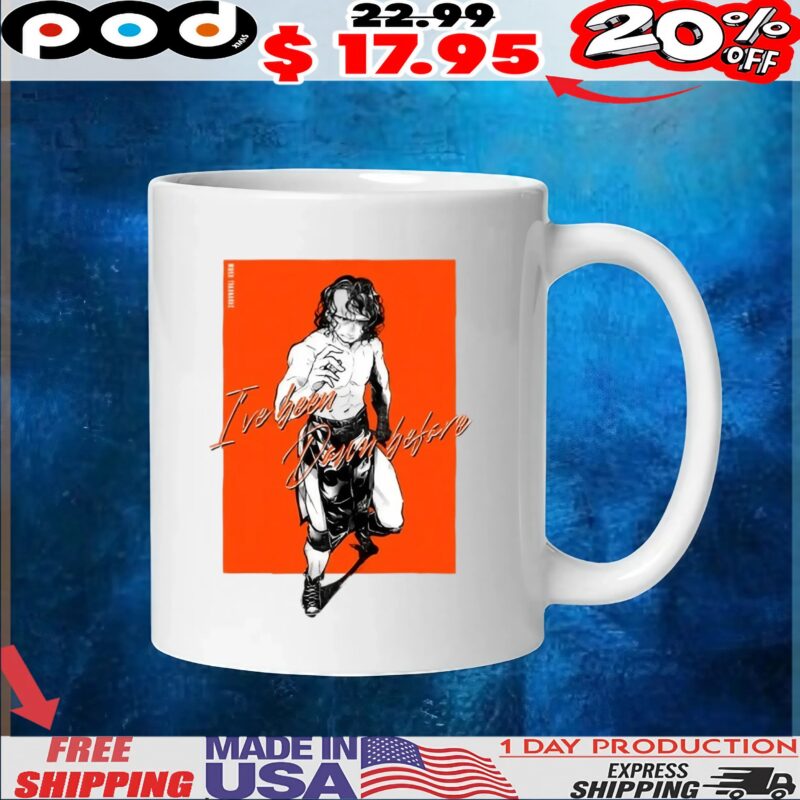 Kenny Omega Wearing A Masa Takanashi I've Been Down Before T Shirt