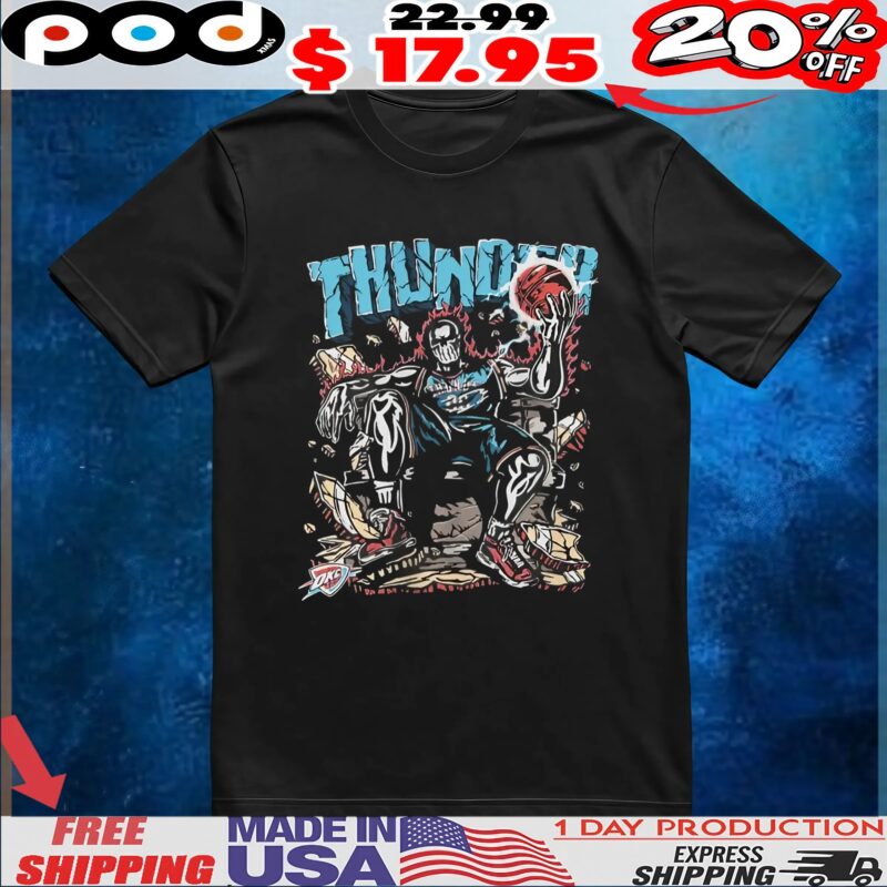OKC Oklahoma Thunder Basketball NBA 2025 T Shirt