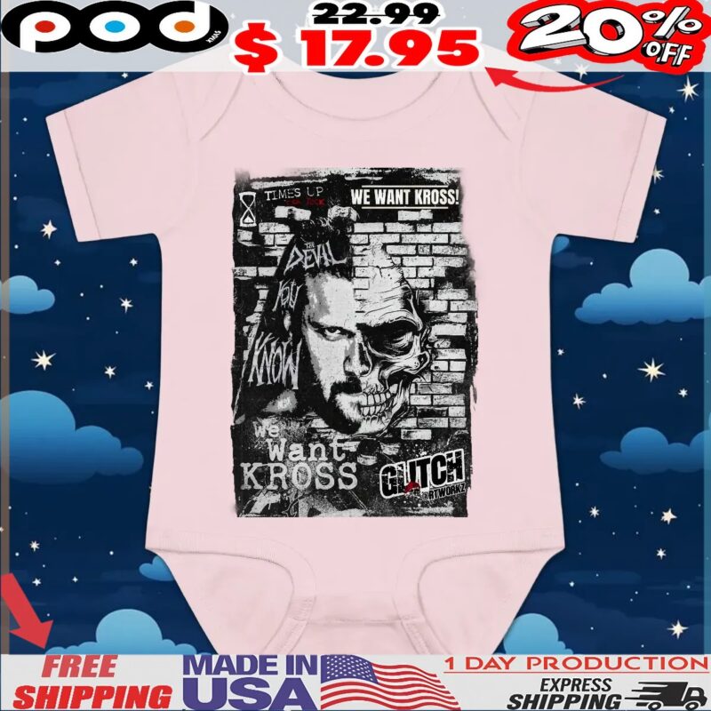 Time's Up Tick Tock We Want Kross Brick Skull The Devil You Know T Shirt