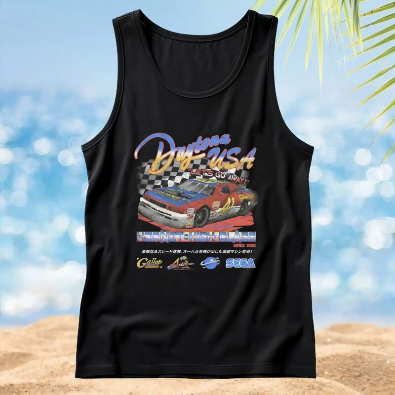 Daytona Usa Let's Go Away Hornet High Class Car T Shirt