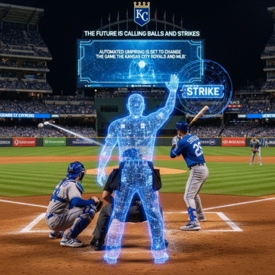 The Future is Calling Balls and Strikes: How Automated Umpiring is Set to Change the Game for the Kansas City Royals and MLB 2 The Future is Calling Balls and Strikes: How Automated Umpiring is Set to Change the Game for the Kansas City Royals and MLB