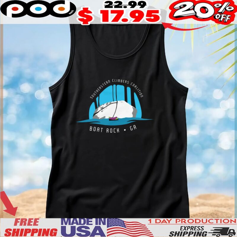 Southeastern Climbers Coalition Boat Rock Ga T Shirt