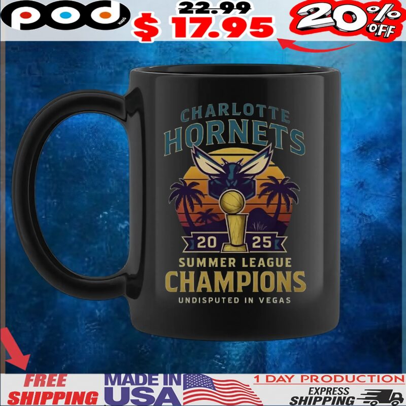 Charlotte Hornets 2025 Summer League Champions Undisputed In Vegas T Shirt