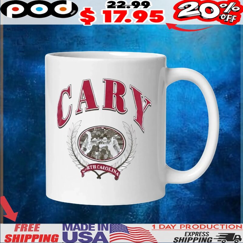 Cary North Carolina Vintage T Shirt