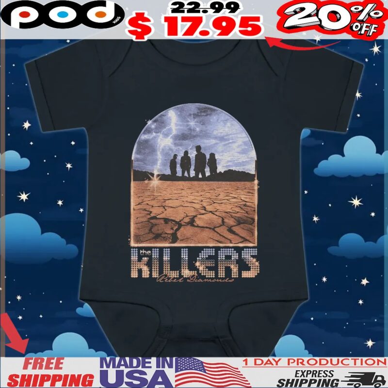 The KILLERS Rebel Diamonds T Shirt