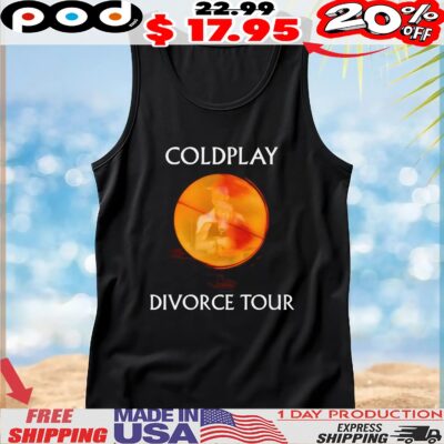 Tech CEO and HR Chief’s Embarrassing Kiss Cam Moment at Coldplay Concert Sparks Scandal 2 Coldplay Parachutes Divorce Tour CEO Andy Byron T Shirt