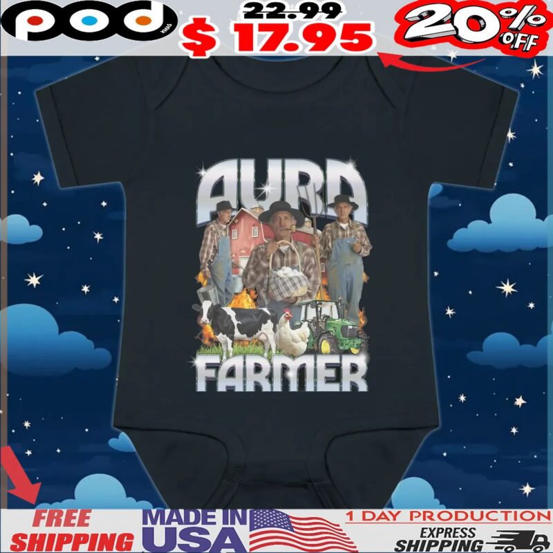 Aura Farmer Rap Vintage Bootleg Style T Shirt