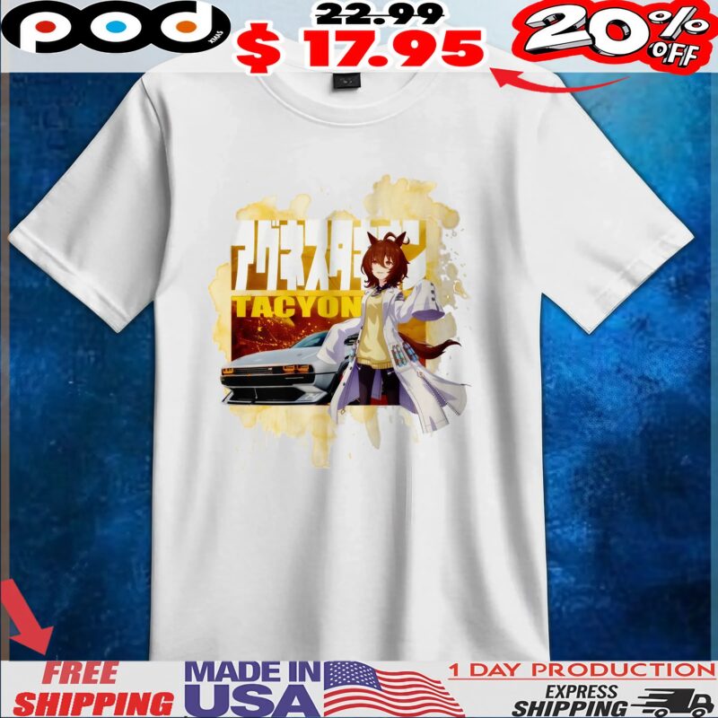 Agnes Tachyon Umamusume Pretty Derby Hyundai N Vision 74 T Shirt