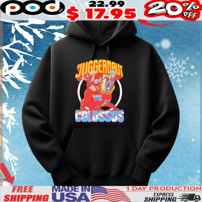 X-Men Juggernaut Vs Colossus T Shirt