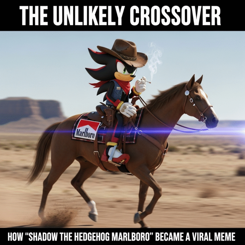 The Unlikely Crossover: How "Shadow The Hedgehog Marlboro" Became a Viral Meme