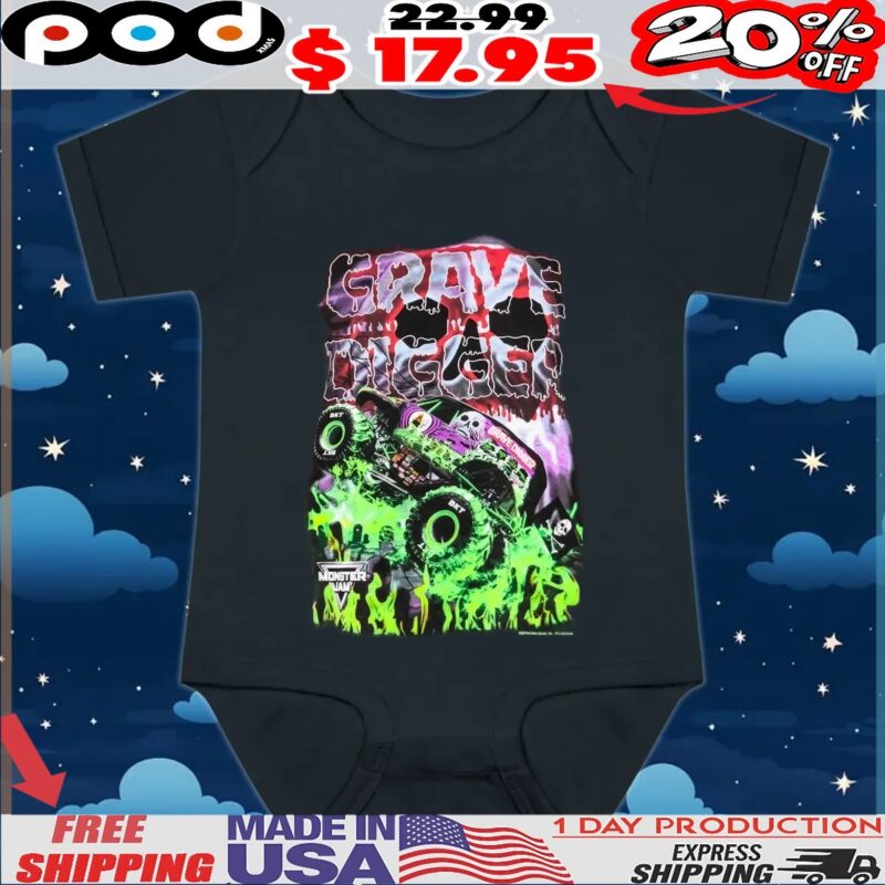 Grave Digger Ghost Eyes T Shirt