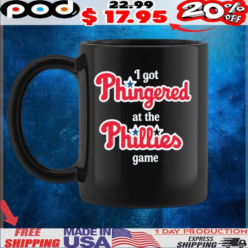 I Got Fingered At The Phillies Game T Shirt