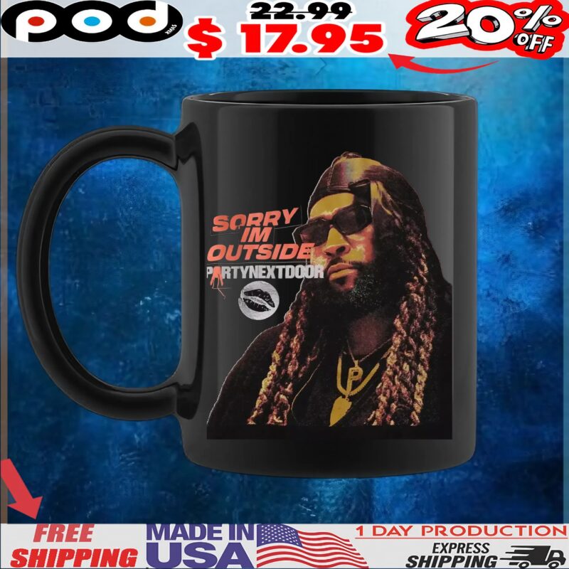 PARTYNEXTDOOR Sorry I'm Outside Portrait T Shirt
