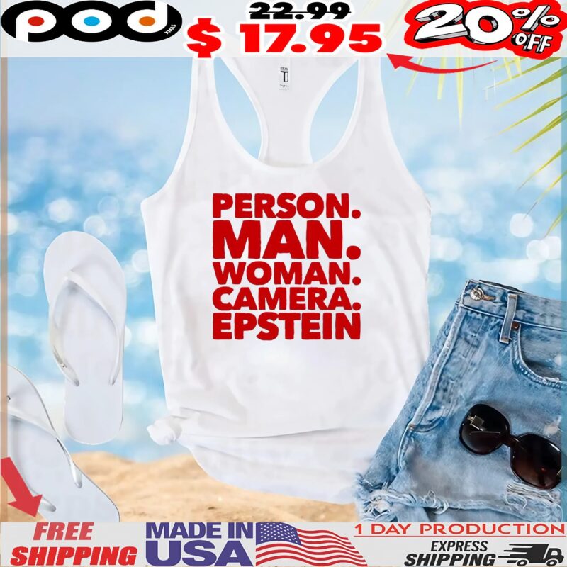 Person Man Woman Camera Epstein Cheat T Shirt