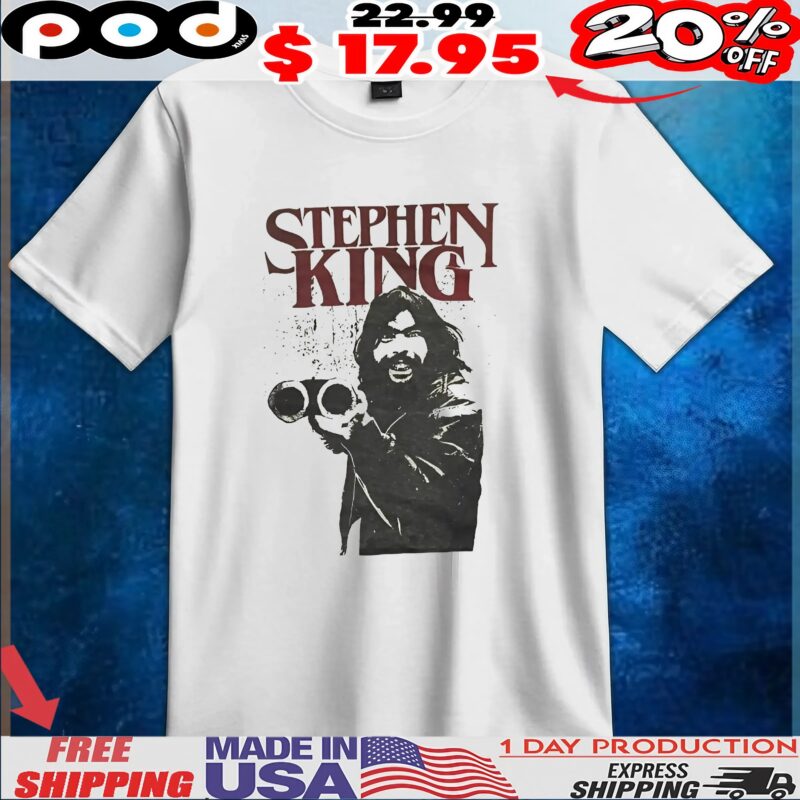 Stephen King Till Death Press T Shirt