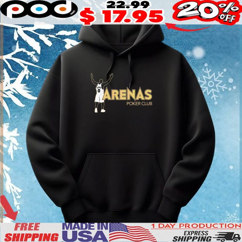 Gilbert Arenas Poker Club Logo T Shirt