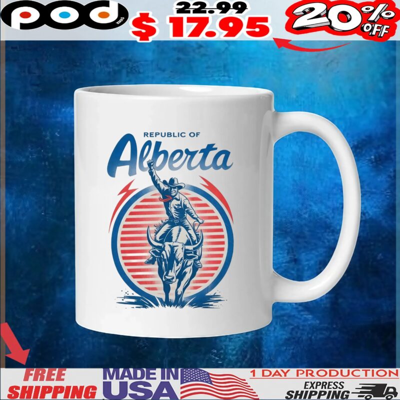 Rider Of The Republic Of Alberta T Shirt