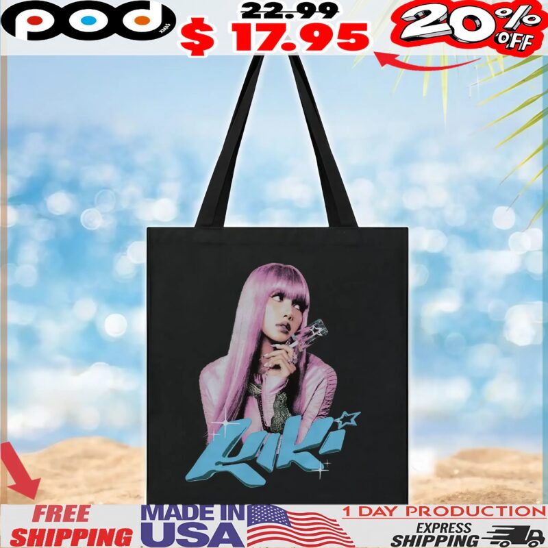 LISA Kiki Portrait BlackPink Concert T Shirt