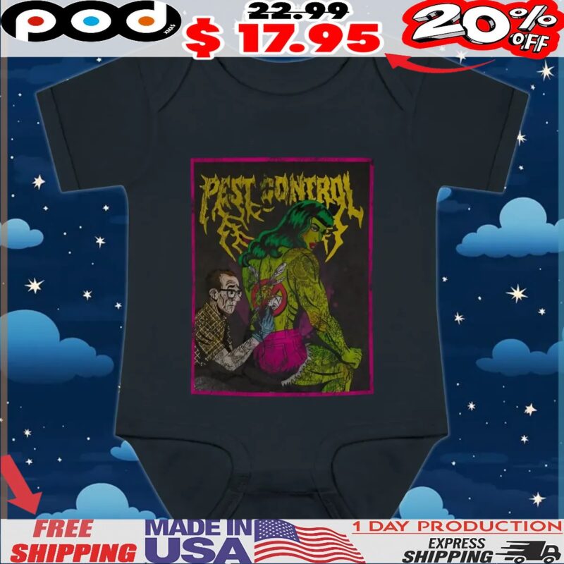 Pest Control Thrash Comic T Shirt