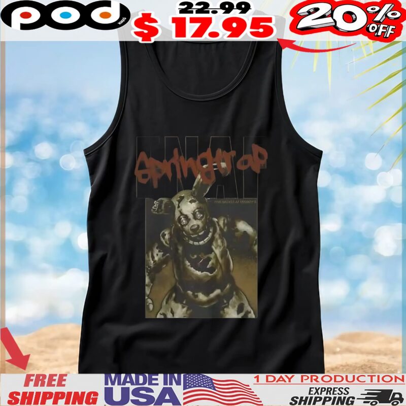 Five Nights at Freddy’s Springtrap Freddy Horror T Shirt