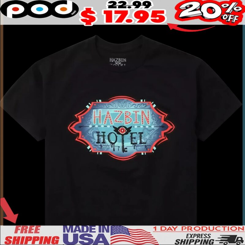 Hazbin Hotel Trust Us Double-Sided T Shirt