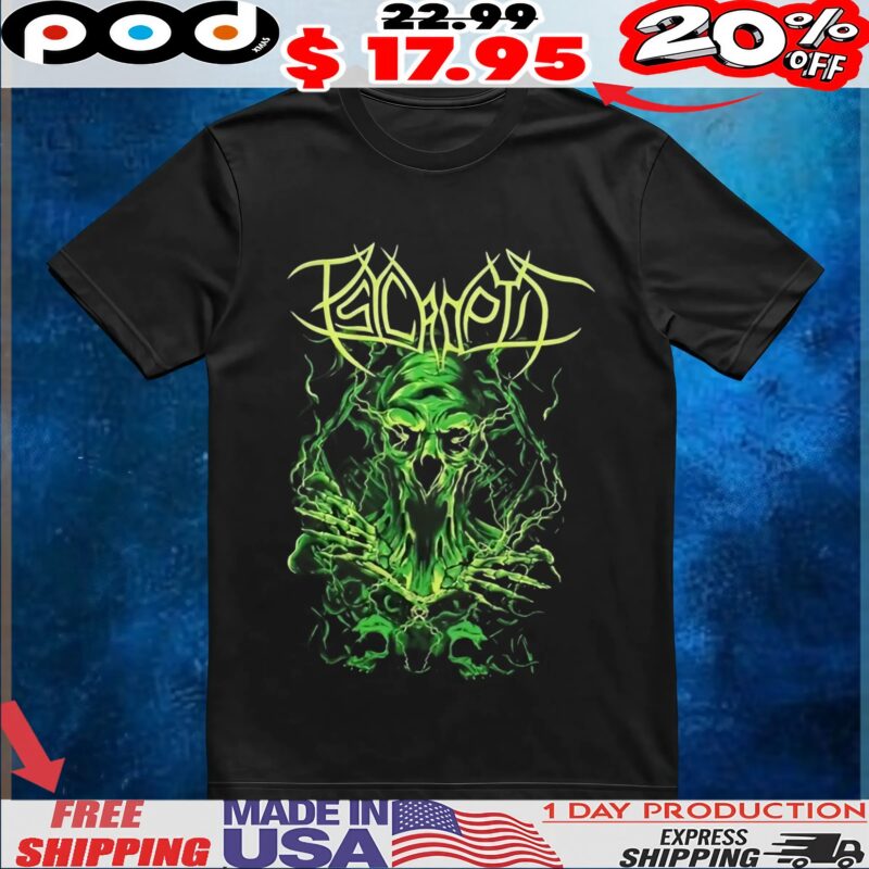 Psycroptic Zombie Neon T shirt