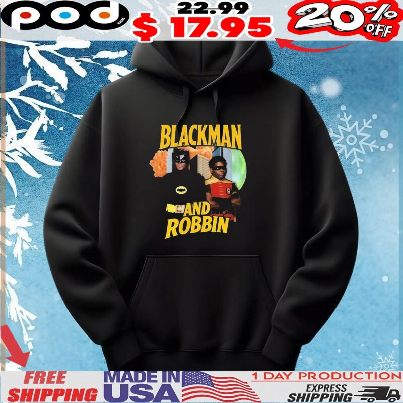 Batman Blackman And Robbin 9 11 T Shirt